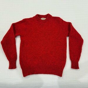 Vintage LL Bean Mens L Wool Crewneck Sweater
